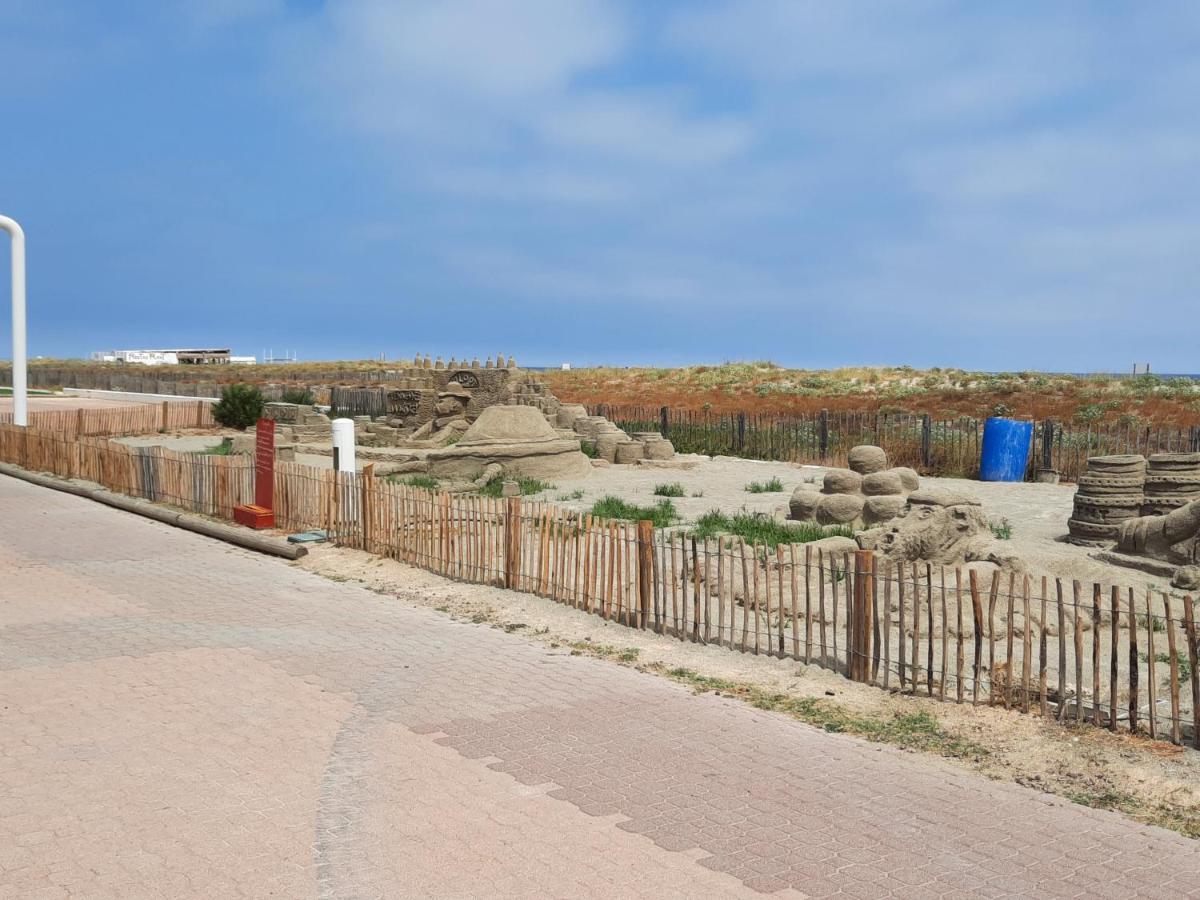 Appartement Vue Mer, Acces Direct Plage, Parking Privatif Le Barcarès Exteriör bild