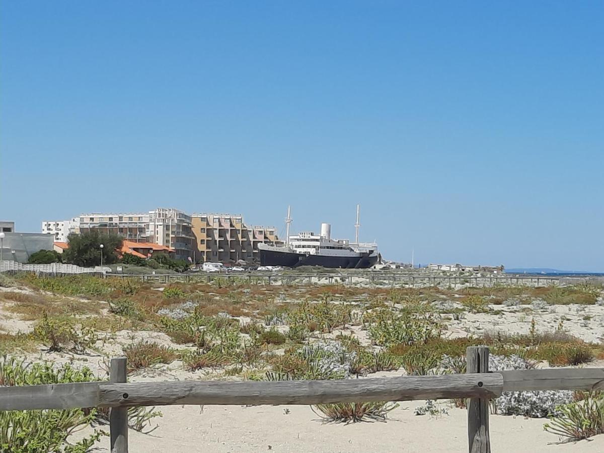 Appartement Vue Mer, Acces Direct Plage, Parking Privatif Le Barcarès Exteriör bild