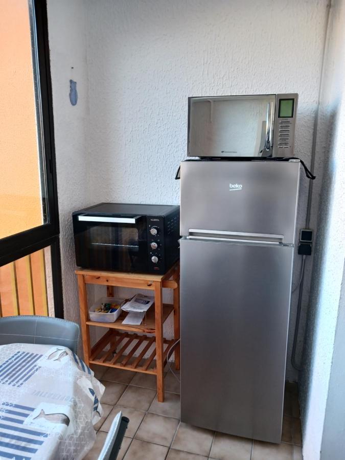 Appartement Vue Mer, Acces Direct Plage, Parking Privatif Le Barcarès Exteriör bild