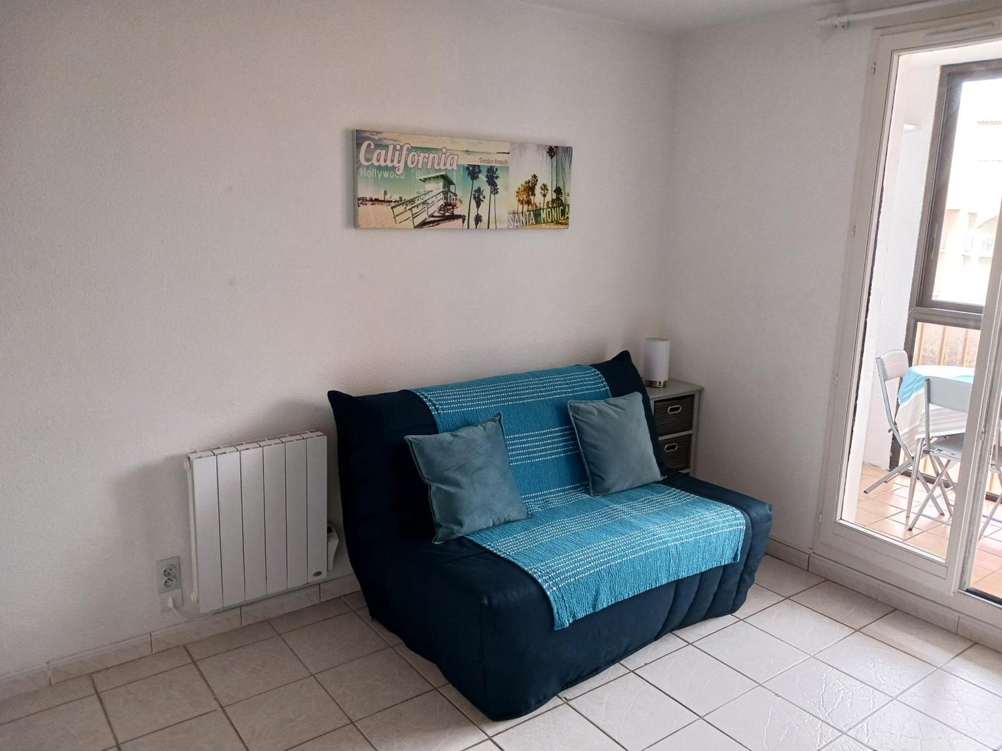 Appartement Vue Mer, Acces Direct Plage, Parking Privatif Le Barcarès Exteriör bild